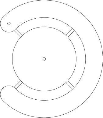 ALTA Table de pique-nique Ronde   Alta