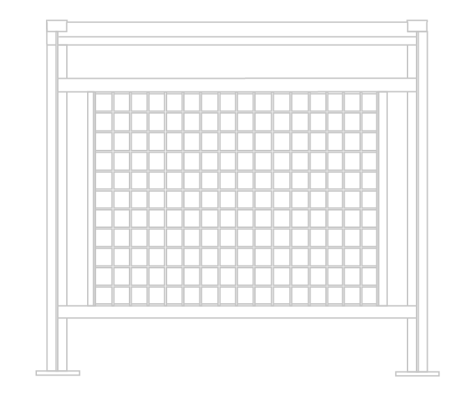 Garde-corps Delta